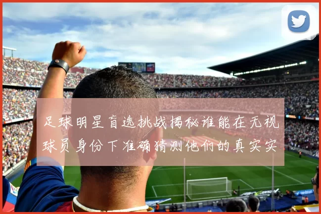 足球明星盲选挑战揭秘谁能在无视球员身份下准确猜测他们的真实实力